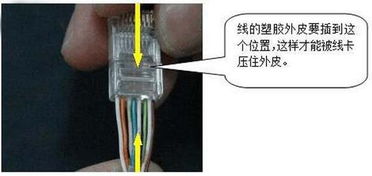 雙絞線水晶頭T586A與T586B接法全過程指南